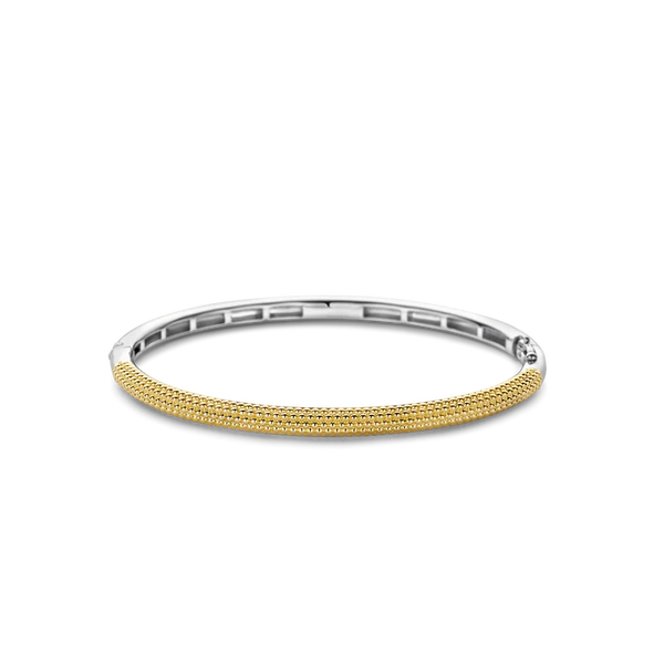 Ti Sento Mixed Metal Structured Bracelet