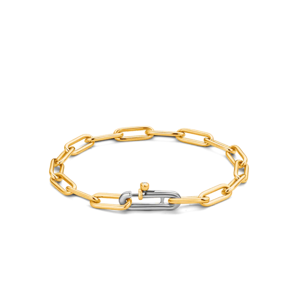 Ti Sento Gold Radiant Link Bracelet