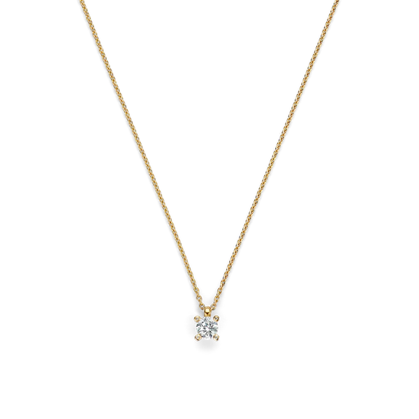 Ti Sento Gold Cubic Stone Necklace