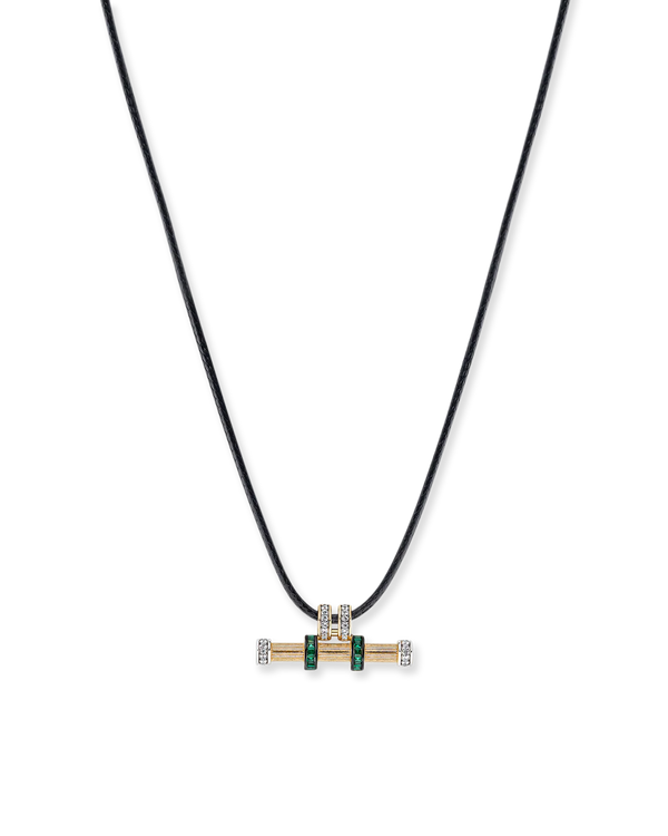 Laura Vann Gold Maya Cord Necklace