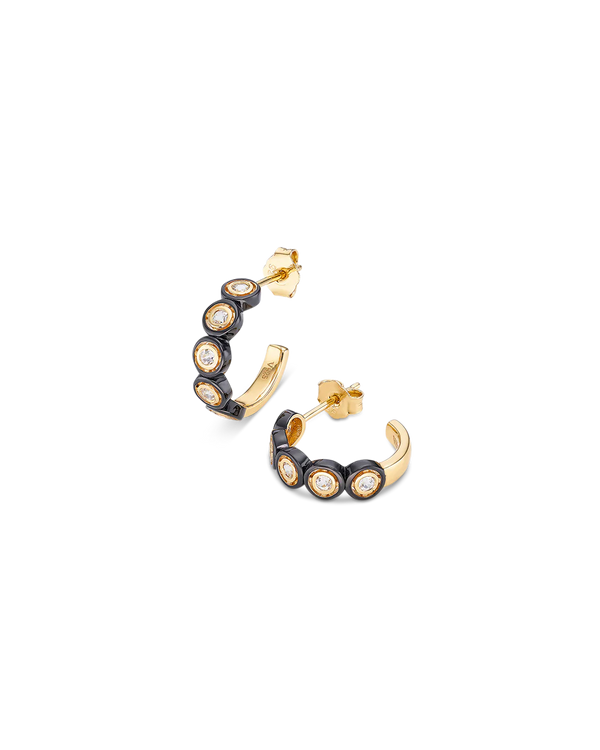 Laura Vann Gold Zadie Hoop Earrings