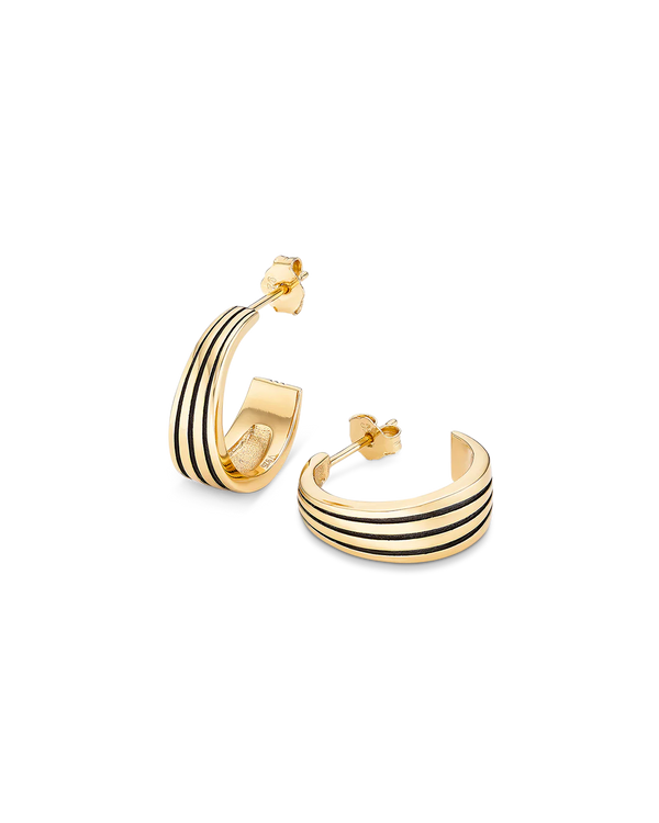Laura Vann Gold Maeve Hoop Earrings