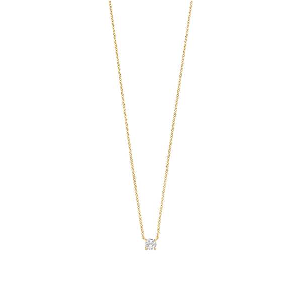 Ti Sento Gold Elegant Pendant Necklace