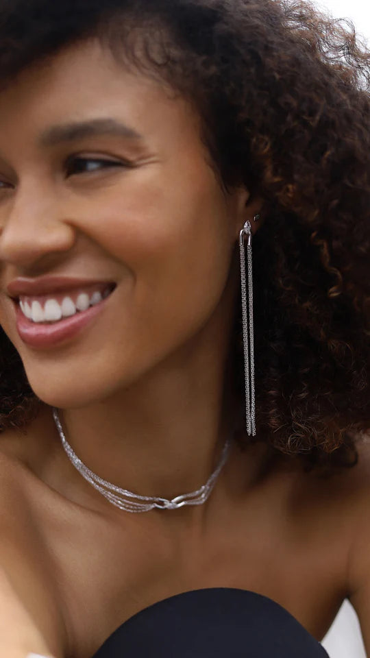 Carat London Silver Lennox Earring