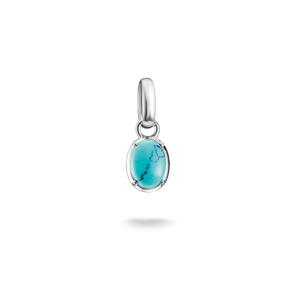 Thomas Sabo orecchini singoli da donna con pietre bianche argento