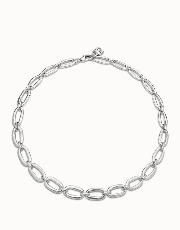 UNO de 50 Silver Link Chain Necklace