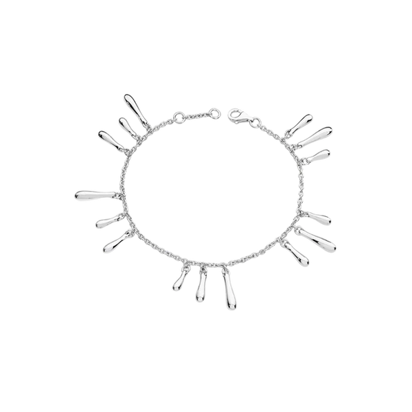 Lucy Q Silver Cluster Bracelet