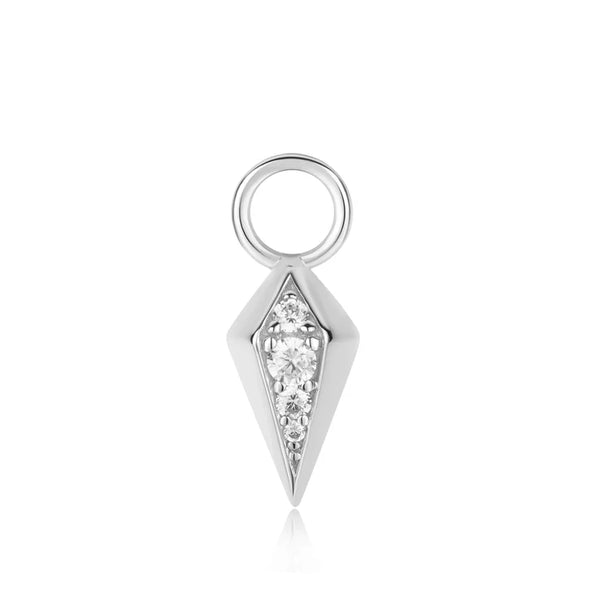 Ania Haie Silver Rhombus Reversible Charm