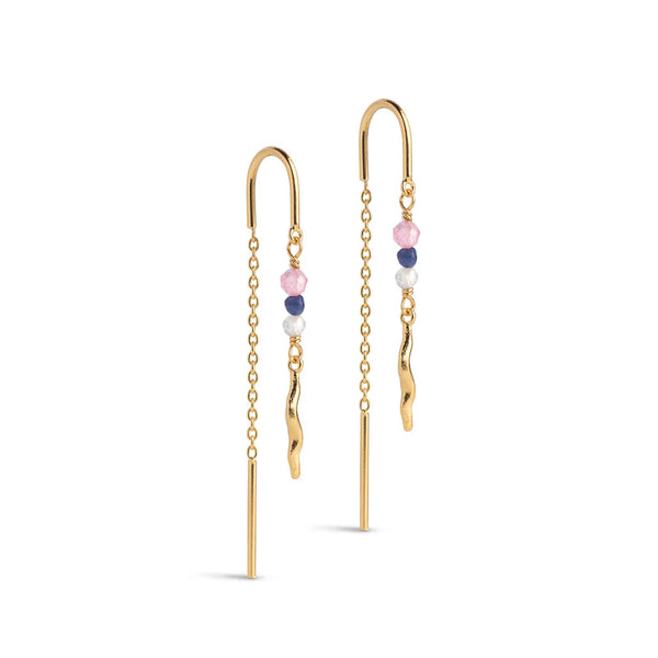 ENAMEL Copenhagen Gold Violet Viva Earrings