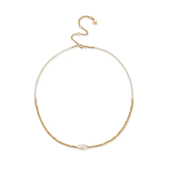 ChloBo Gold Marina Pearl Necklace