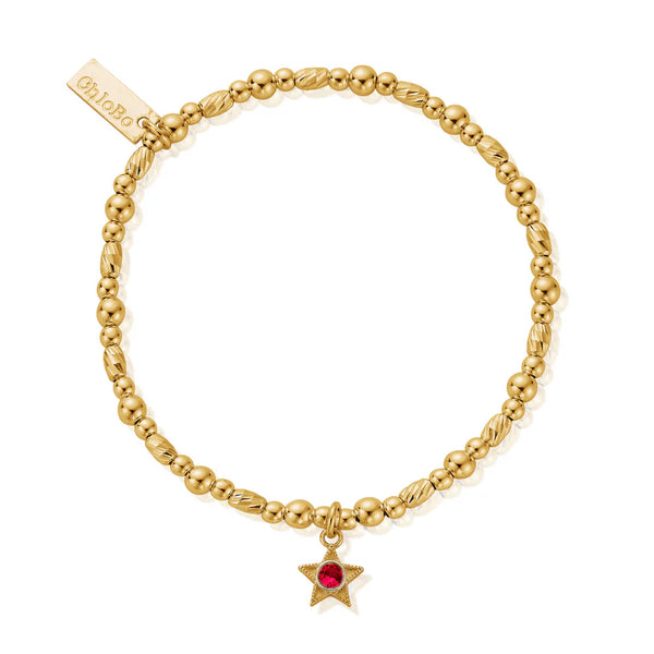 ChloBo Gold January Birthstone Bracelet