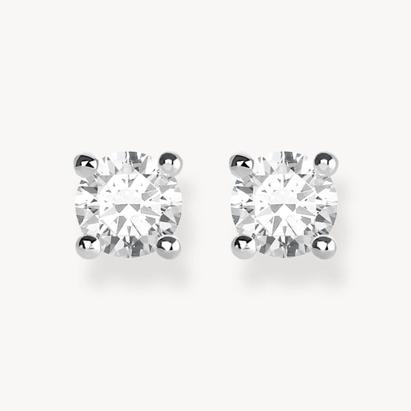 Thomas Sabo Silver Timeless Stud Earrings