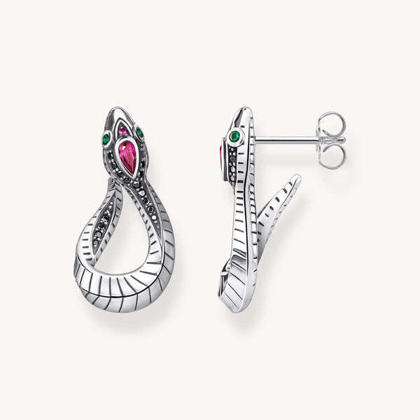 Thomas Sabo Silver Snake Earrings