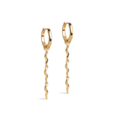ENAMEL Copenhagen Gold Hydrus Hoop Earrings