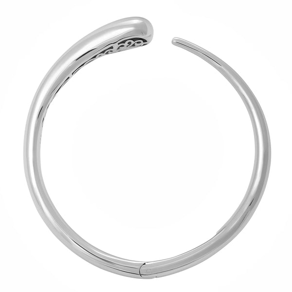 Lucy Q Silver Luna Bangle
