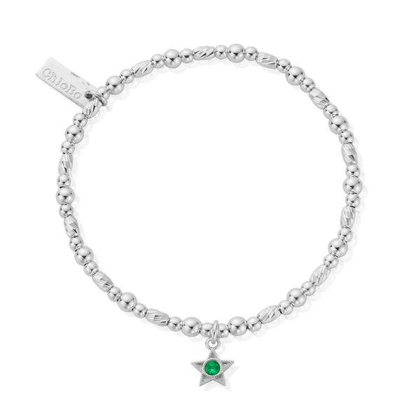 ChloBo Silver May Birthstone Bracelet