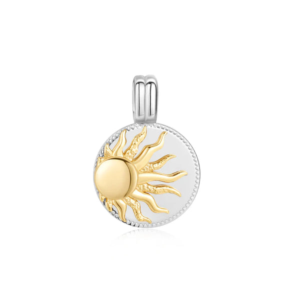 Ania Haie Silver Two Tone Bright Sun Charm