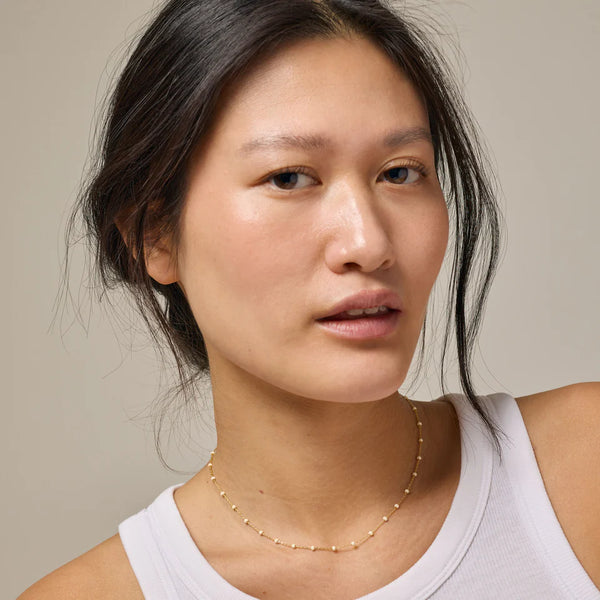 ENAMEL Copenhagen Gold Daisy Lola Necklace