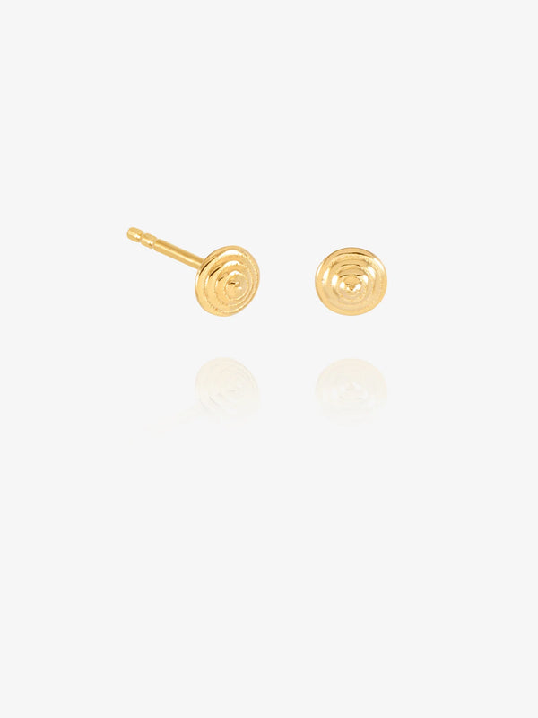 Rachel Jackson Gold Evolve Cone Stud Earrings