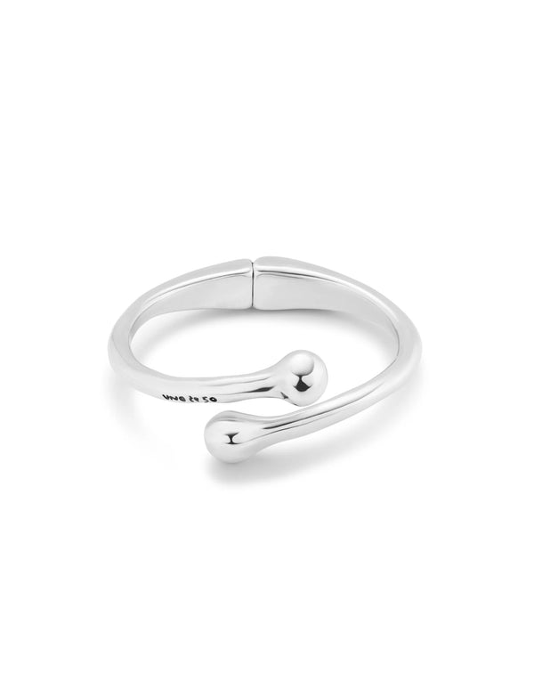 UNO de 50 Silver Rigid Bangle Bracelet size Medium