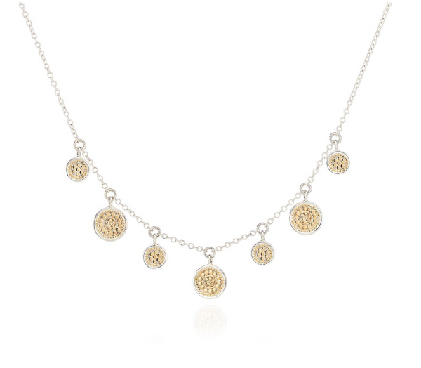 Anna Beck Mini Disc Charm Necklace