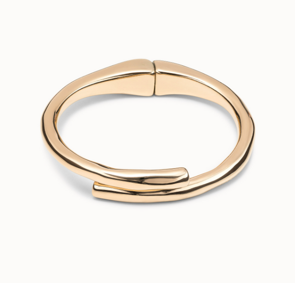 UNO de 50 Gold Tubular Shaped Bracelet size Medium