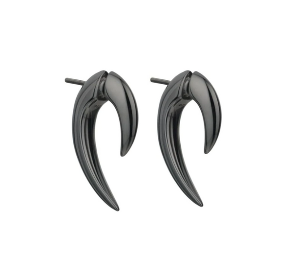 Shaun Leane Silver Black Rhodium Talon Single Earring