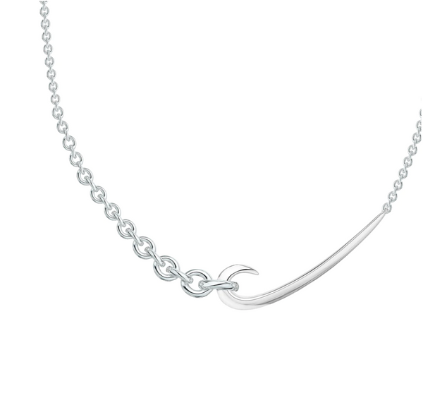 Shaun Leane Silver Hook Chain Choker