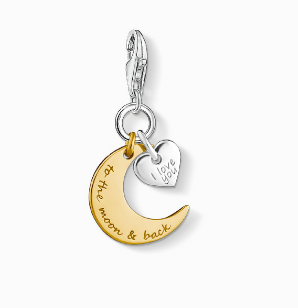 Thomas Sabo I Love You To The Moon Charm Pendant