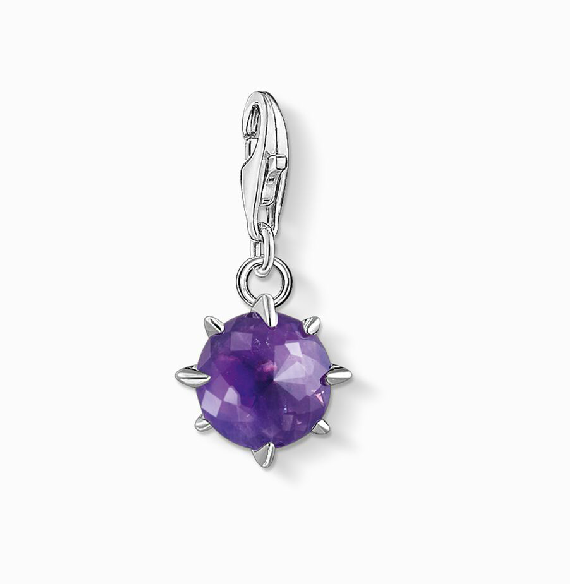Thomas Sabo February Birth Stone Charm Pendant