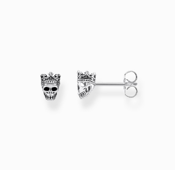 Thomas Sabo King Skull Stud Earrings