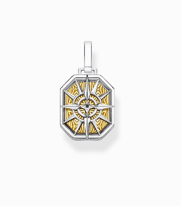 Thomas Sabo Gold Compass Pendant