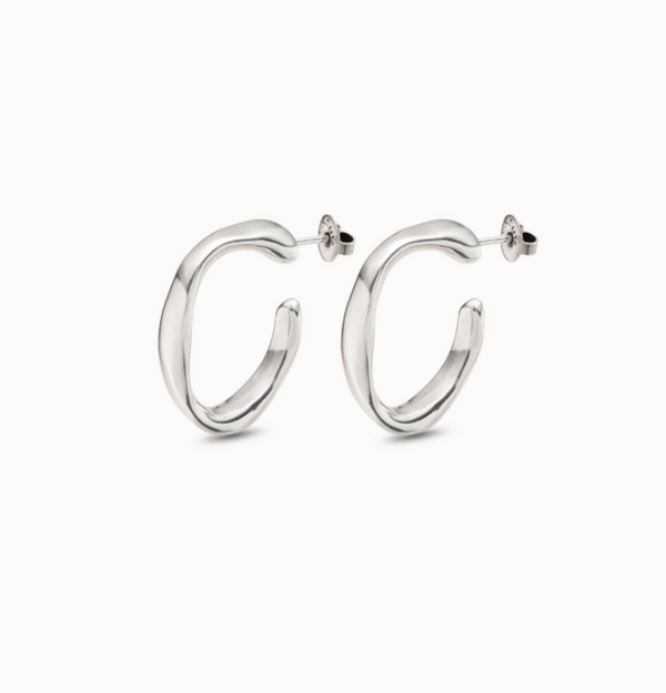 UNO de 50 Silver Open Your Mind Earrings