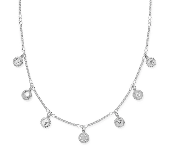 ChloBo Silver Positive Vibes Necklace