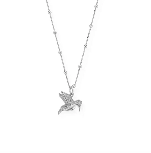 ChloBo Silver Hummingbird Necklace