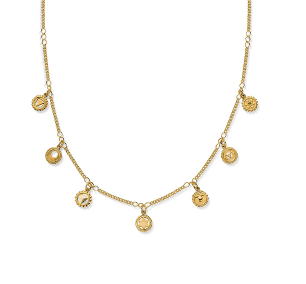 ChloBo Gold Positive Vibes Necklace