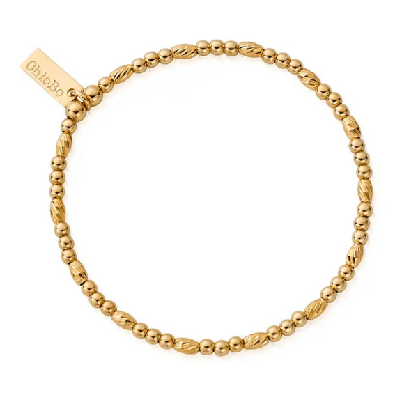ChloBo Gold Dainty Sparkle Bracelet
