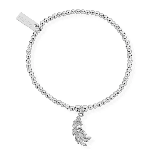 ChloBo Silver Feather Bracelet