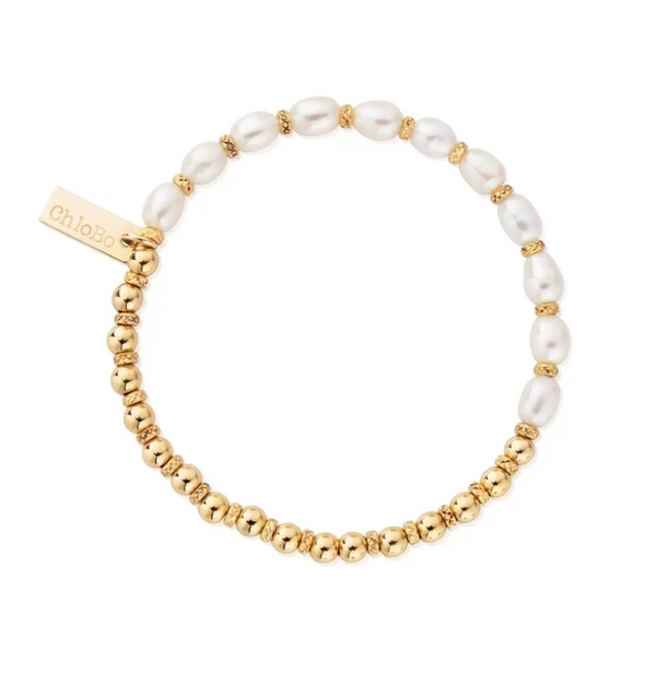 ChloBo Gold Story of Love Bracelet