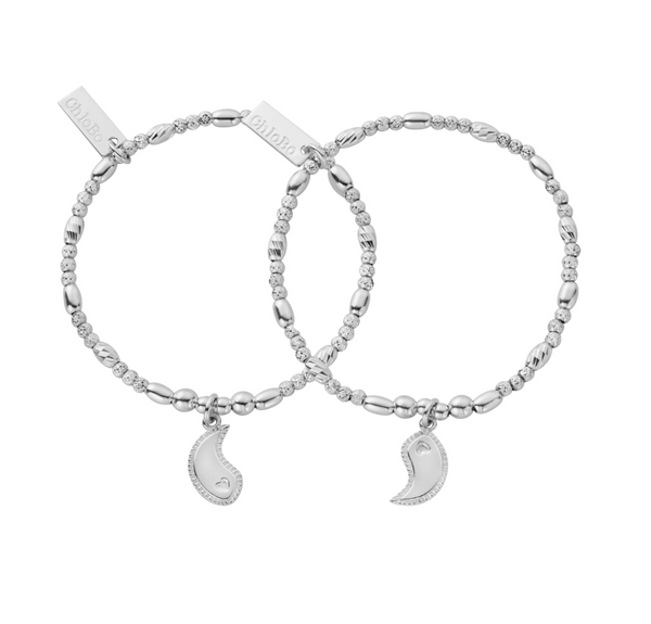 ChloBo Silver Children's We Go Together Set of Two