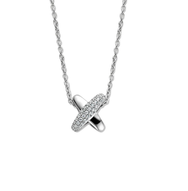 Ti Sento Silver Link Milano Necklace
