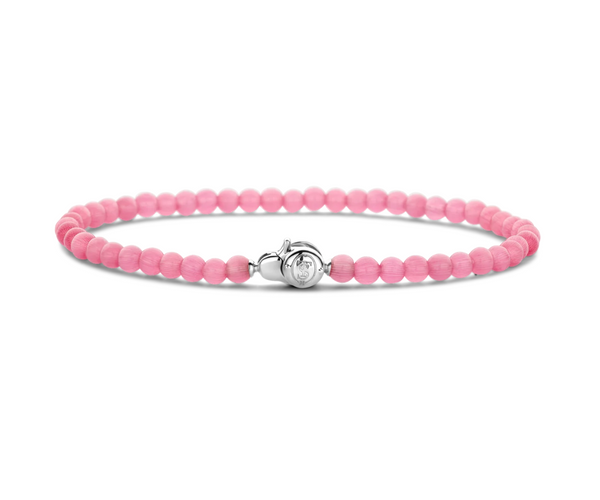 Ti Sento Pink Beaded Milano Bracelet