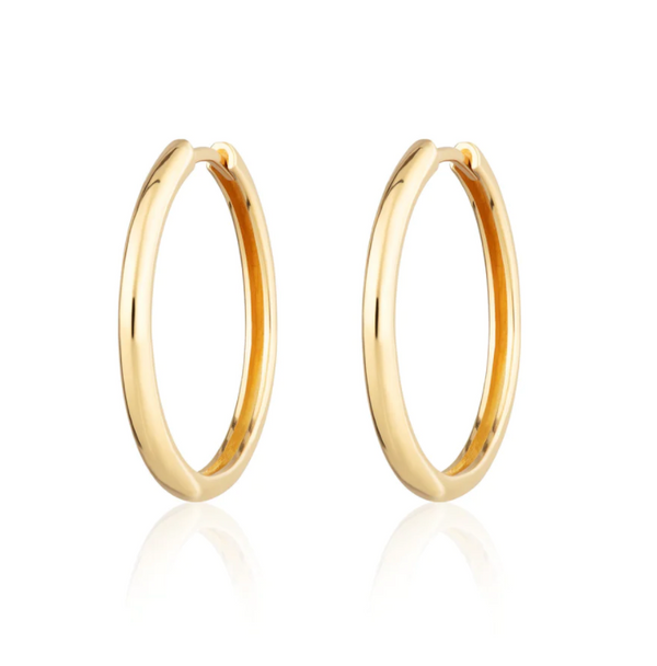 Scream Pretty Gold Perfect Hoop Earrings