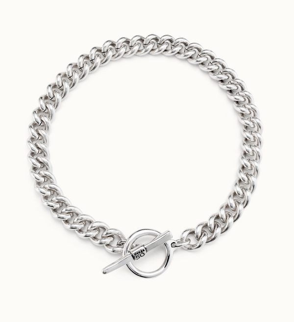 UNO de 50 Silver Electric Necklace