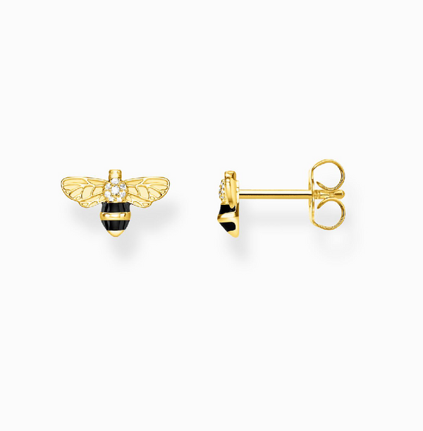 Thomas Sabo Gold Bee Stud Earrings