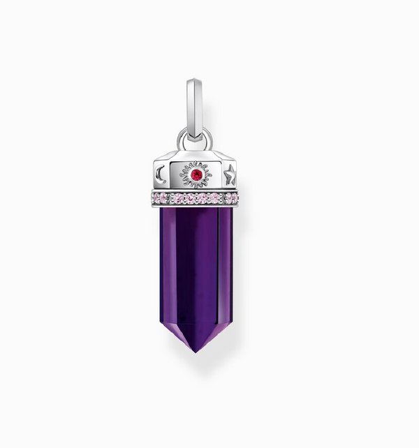 Thomas Sabo Silver Amethyst Pendant