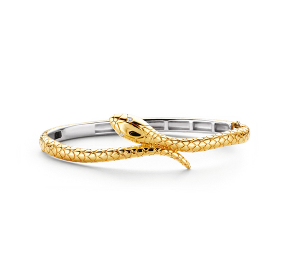 Ti Sento Gold Snake Bangle