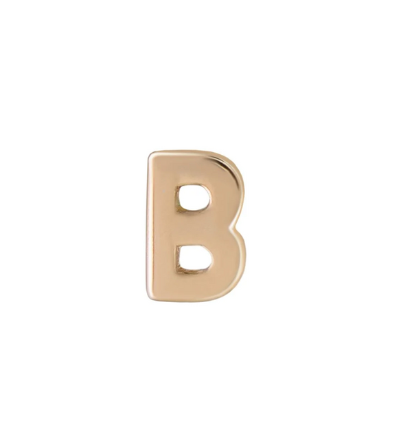 Metier Letter 'B' Initial Stud Earring