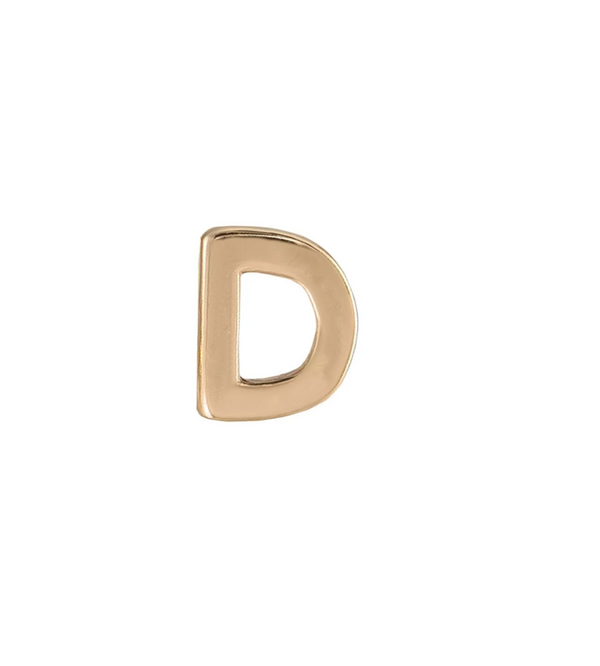 Metier Letter 'D' Initial Stud Earring