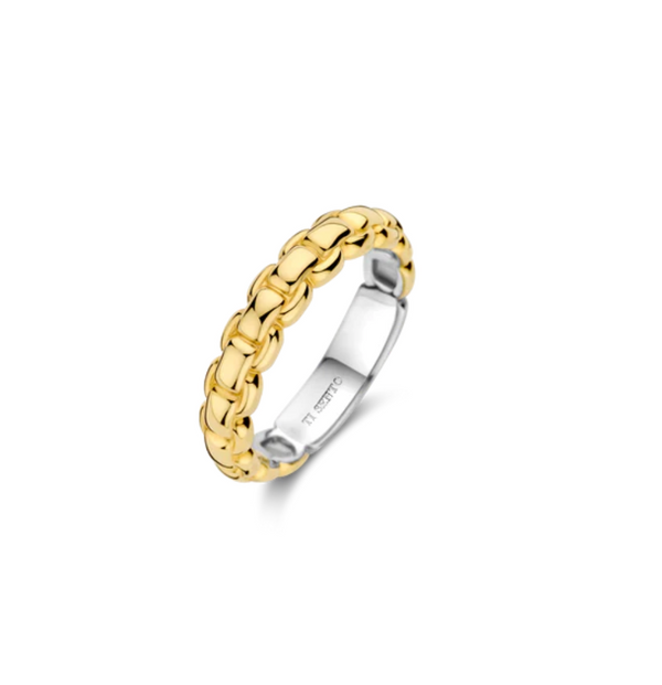 Ti Sento Gold Link Ring